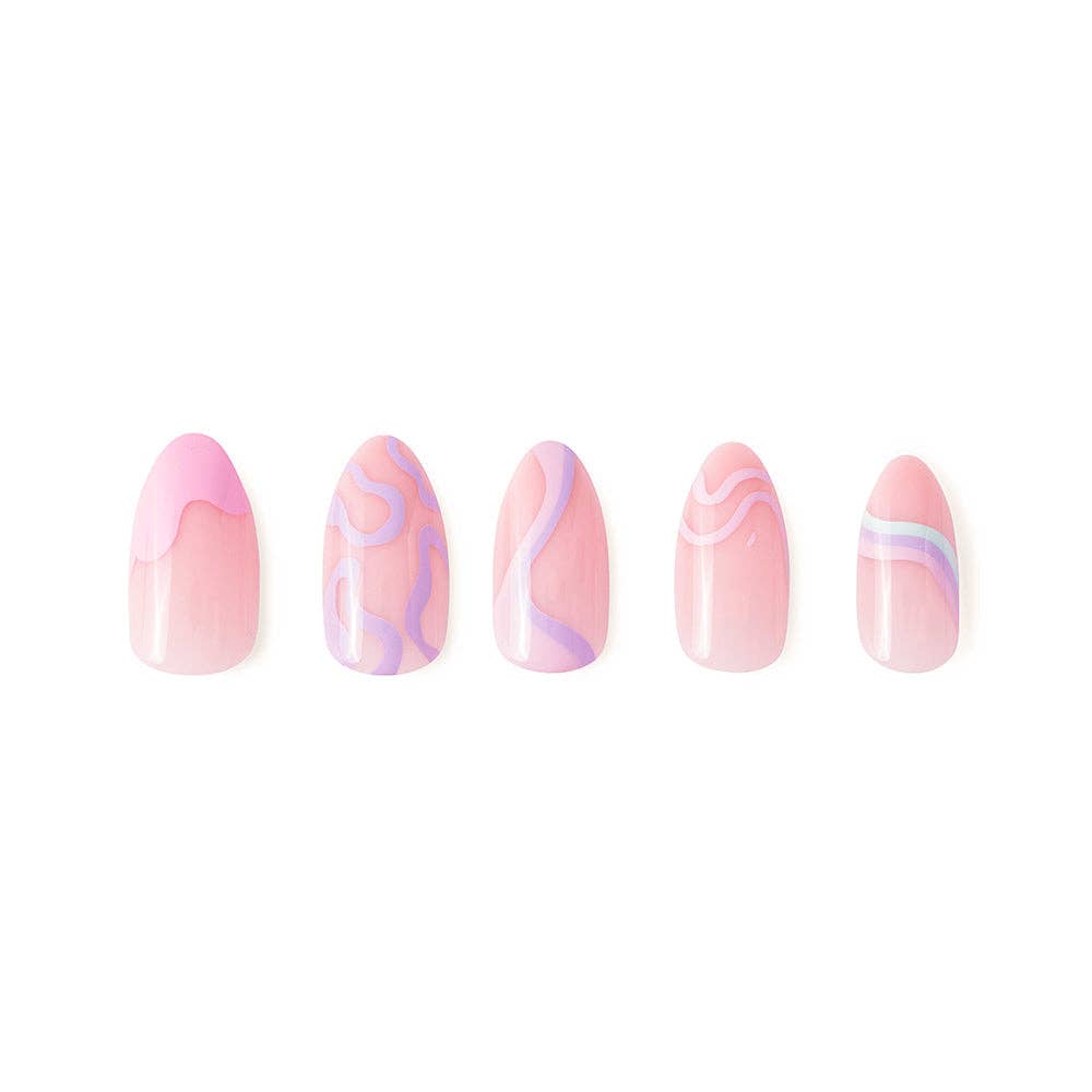 Wild Card Press-On Nails | Almond