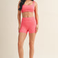 Paloma Gingham Ruched Bra