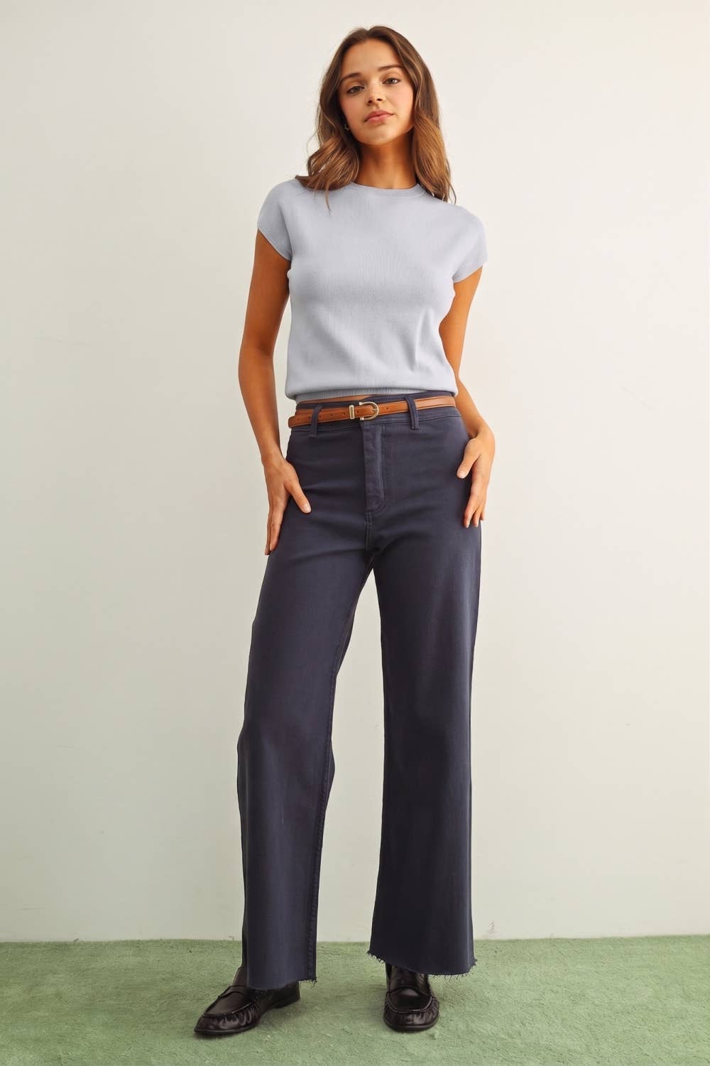 Lucy Cap Sleeve Top