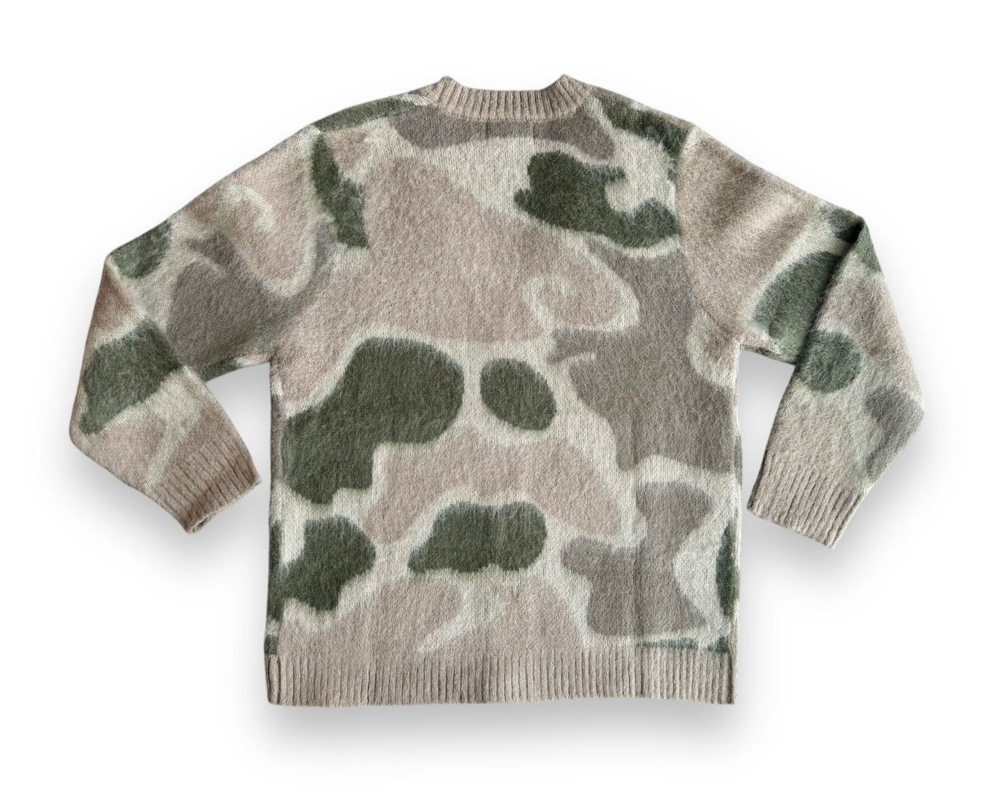 Good Days - Camo Mohair Cardigan