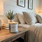 Summer Glow Rustic Wood Wick Candle