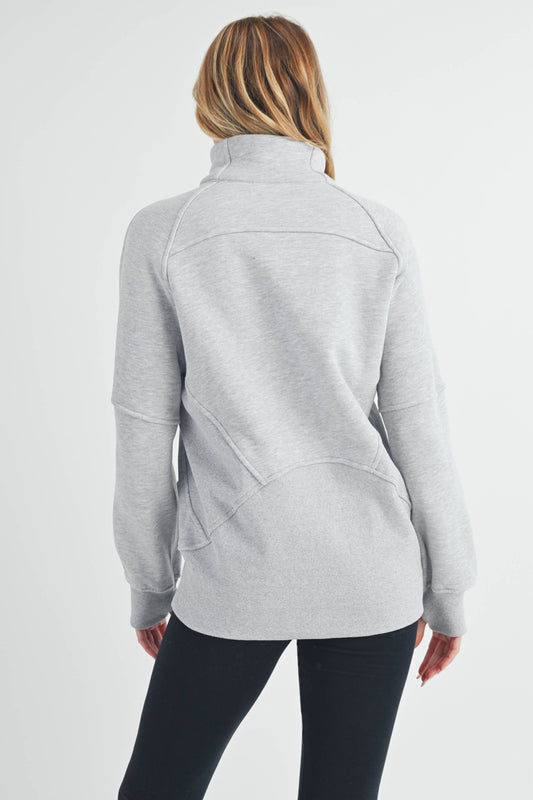Leah Half-Zip Sweater