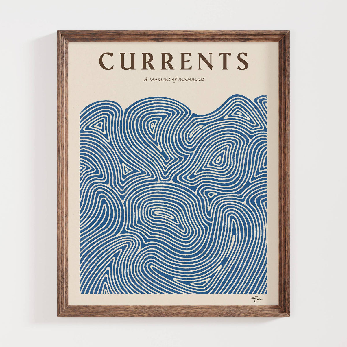 Currents | Ocean Art Print