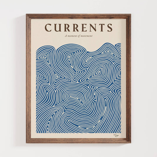 Currents | Ocean Art Print