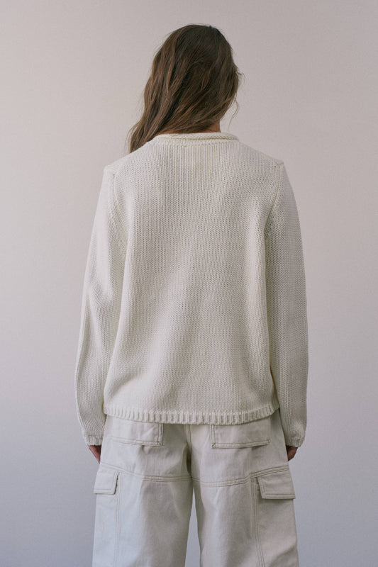 Coastal Anchor Knit Sweater