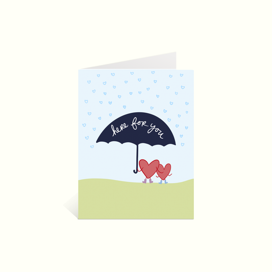 Here For You Card