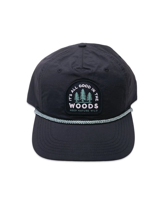 Good in the Woods Trail Hat | Black