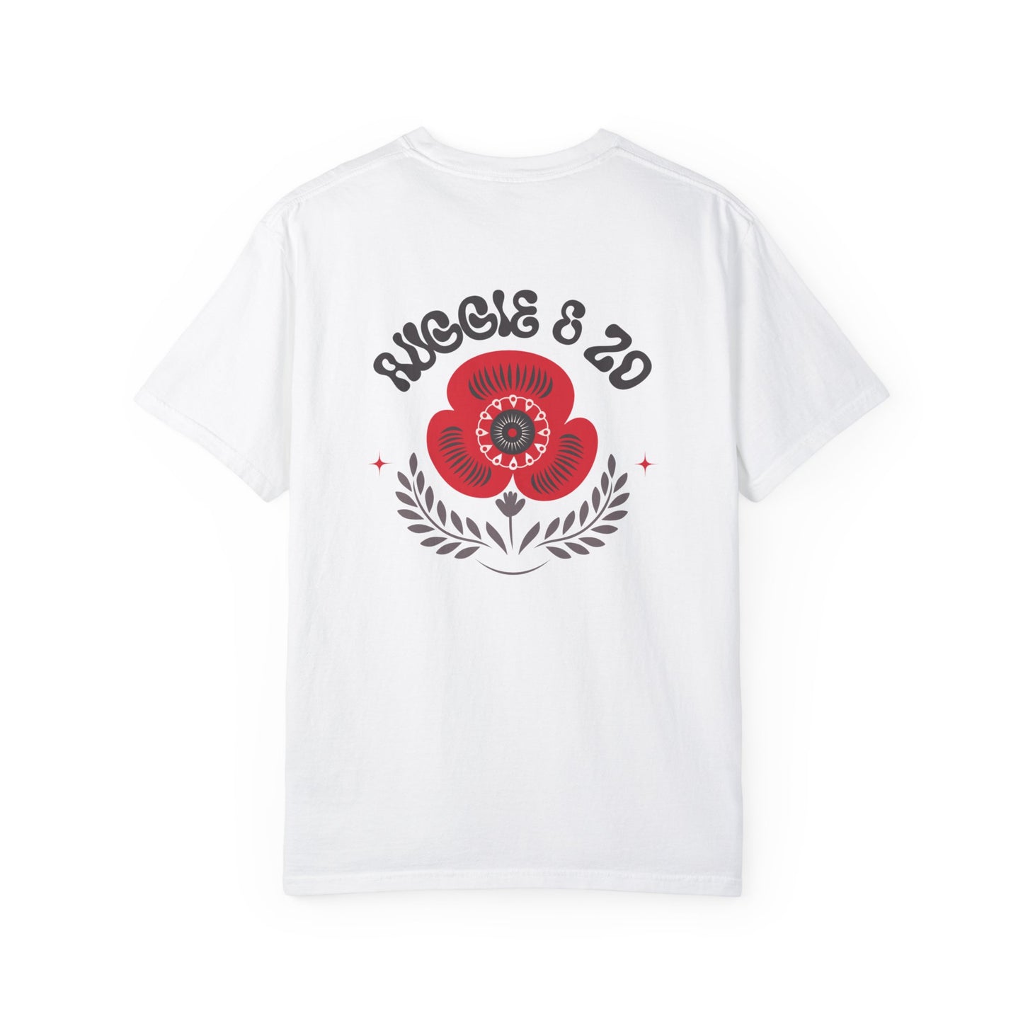 Vintage Poppy Unisex Tee - Comfort Colors