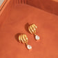 Dovely 18K Gold Non-Tarnish Classic CZ Drop Earrings