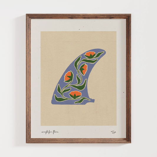 Fin Garden 3 | Surf Inspired Print