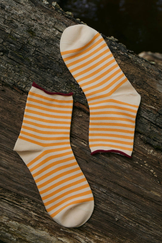 Canyon Glow Striped Socks