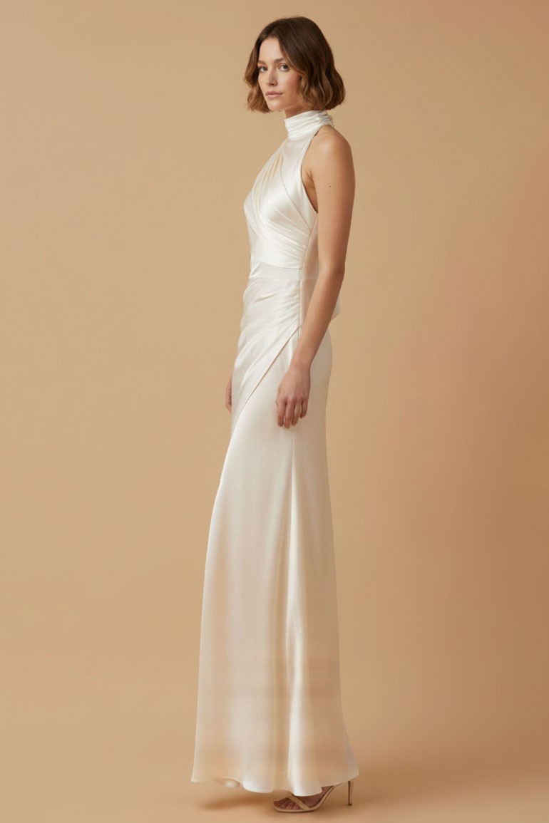 Esmerelda One Shoulder Maxi Dress