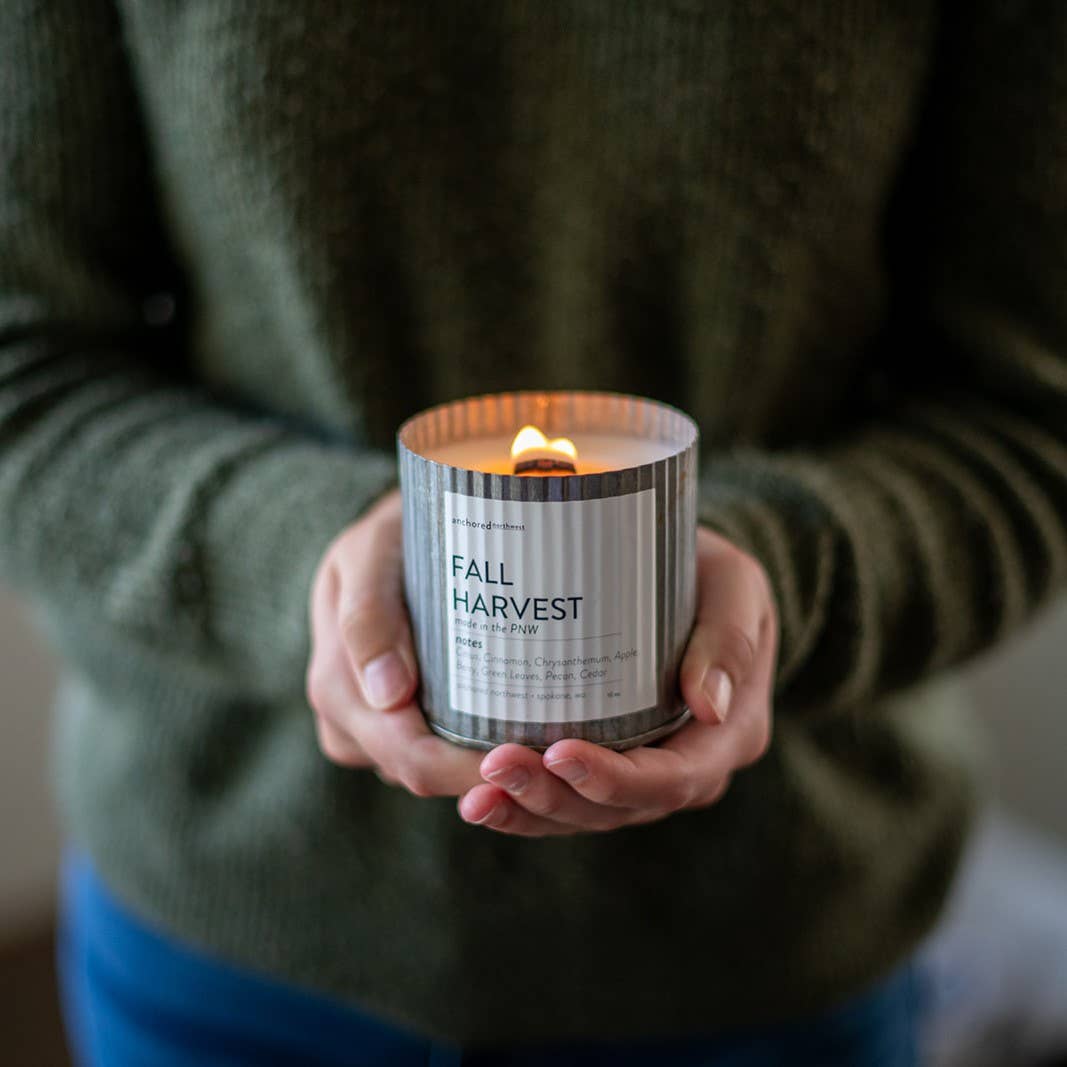 Sunkissed Rustic Wood Wick Candle