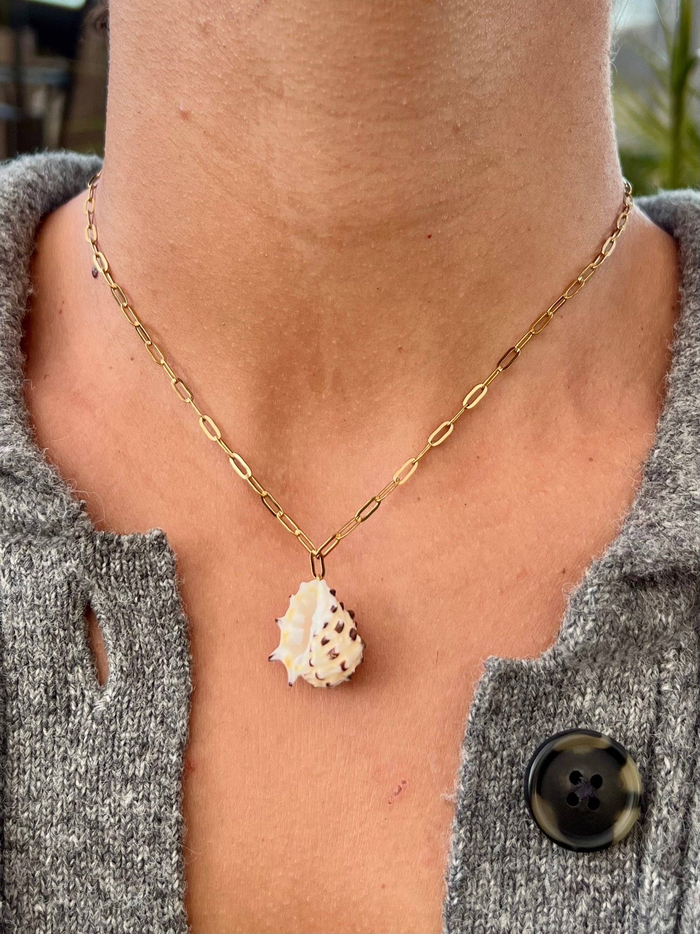 Drupa Paperclip Necklace