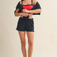 Sierra Contrast Block Sports Bra