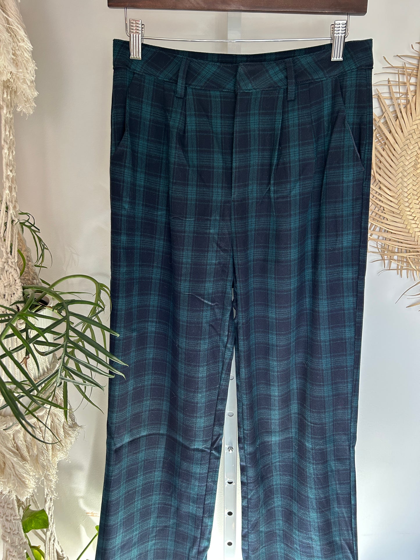 Mary Plaid Trousers