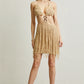 Gigi Fringe Crochet Dress