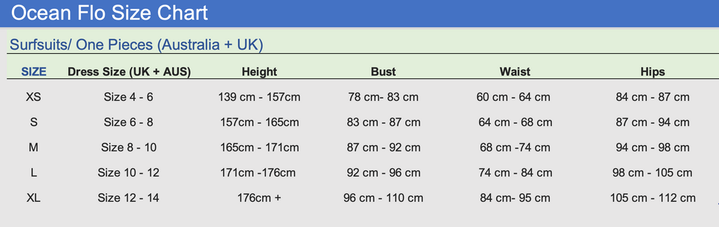 'Zicatela' Surf Suit- Ocean Dream