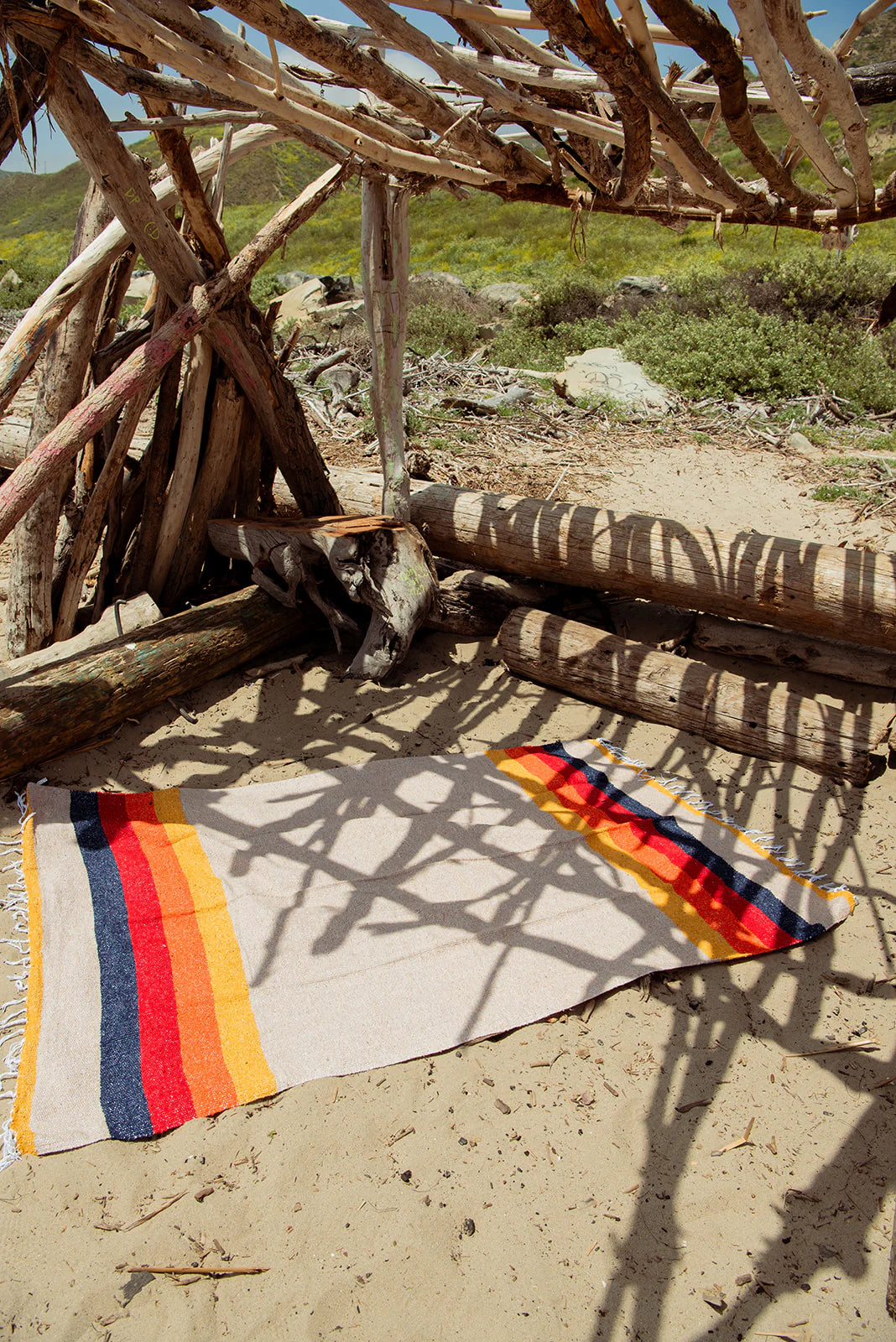 Vintage Desert Throw Blanket