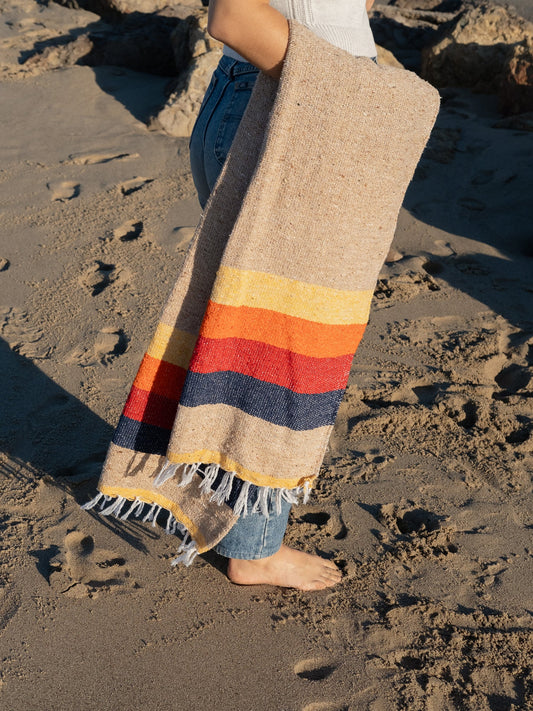 Vintage Desert Throw Blanket