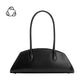 Birdie Black Recycled Vegan Leather Shoulder Bag