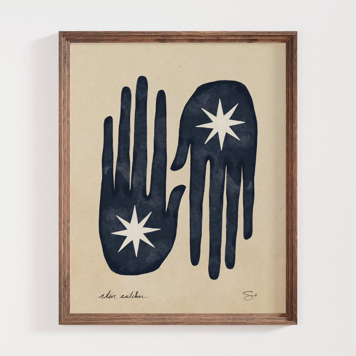 The Star Catcher | Mystical Art Print