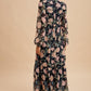 Ari Floral Bow Tie Maxi Dress
