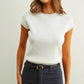 Lucy Cap Sleeve Top