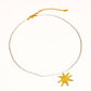 Iridessa 18K Gold Non-Tarnish Sun Beaded Necklace