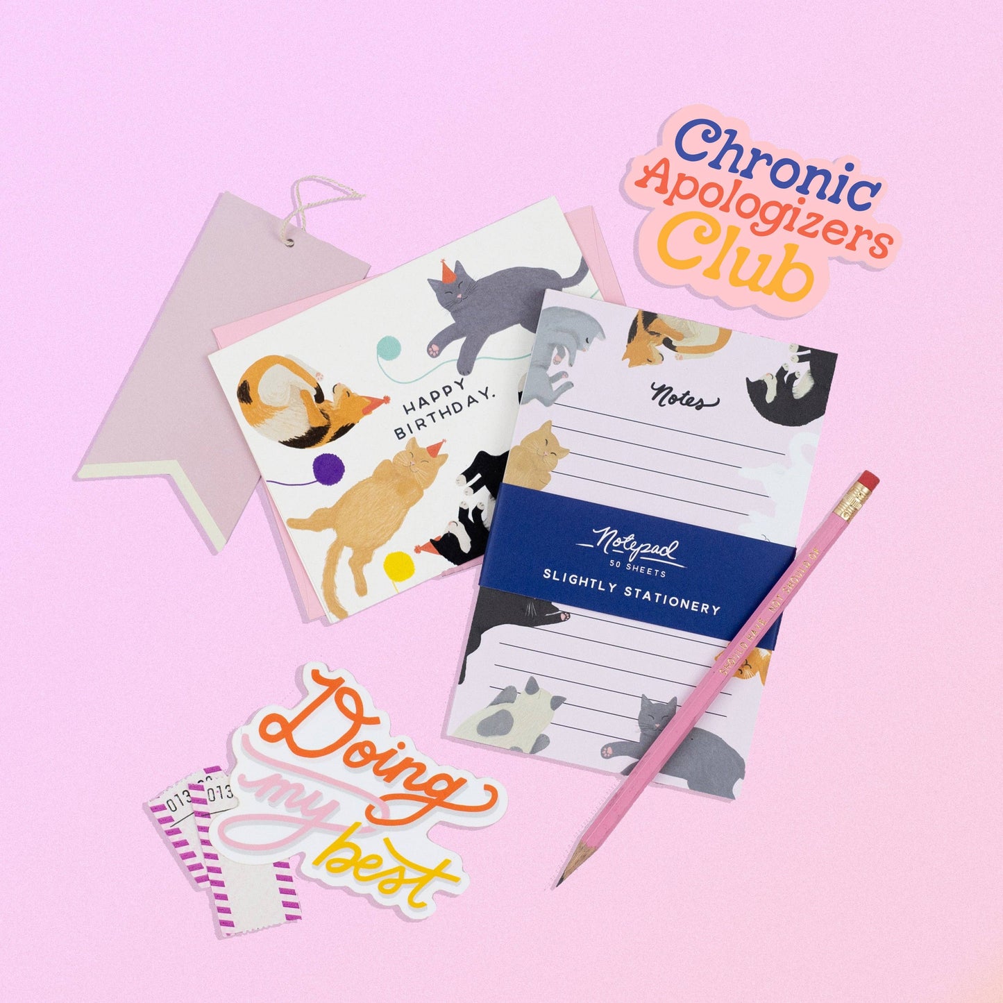 Cat Lovers Notepad