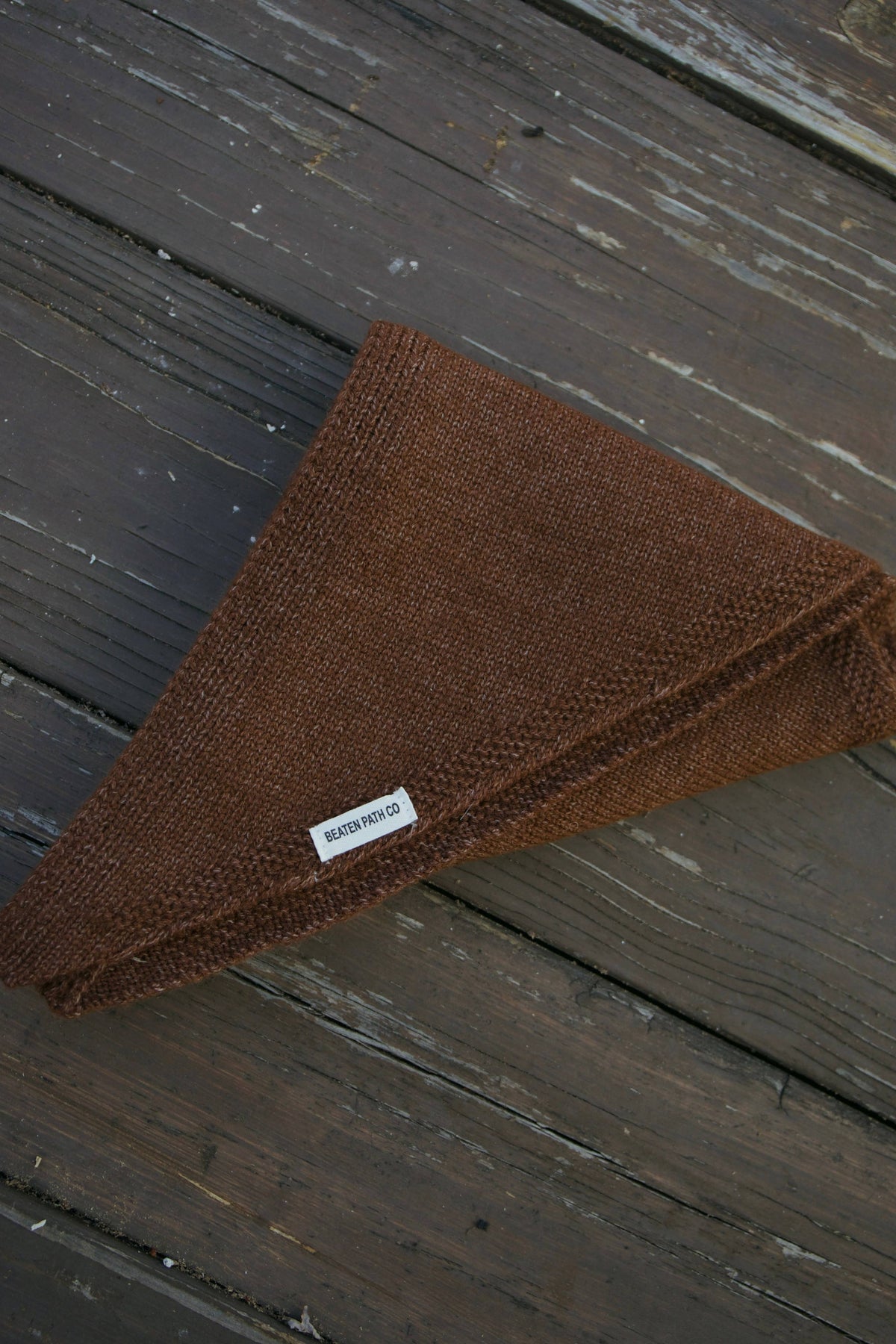 Scarf Triangle - Cocoa