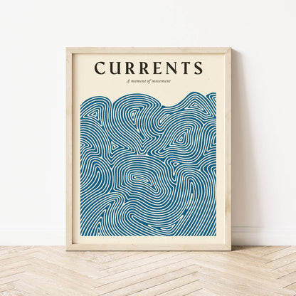 Currents | Ocean Art Print
