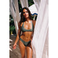 Sunset Club Bikini Bottom - Olive Green