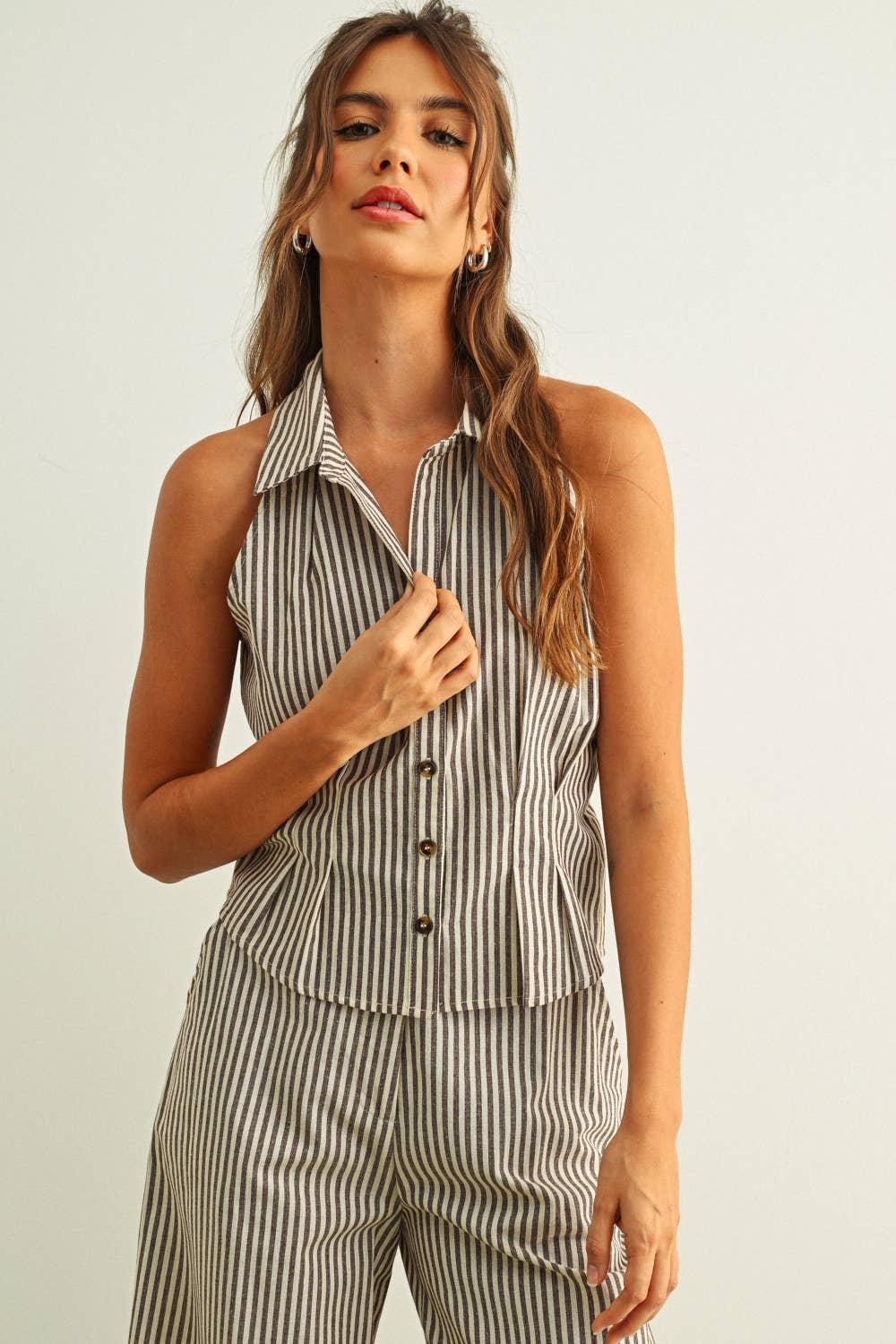 Pepper Collared Blouse