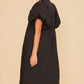 Madeline Midi Dress - Black