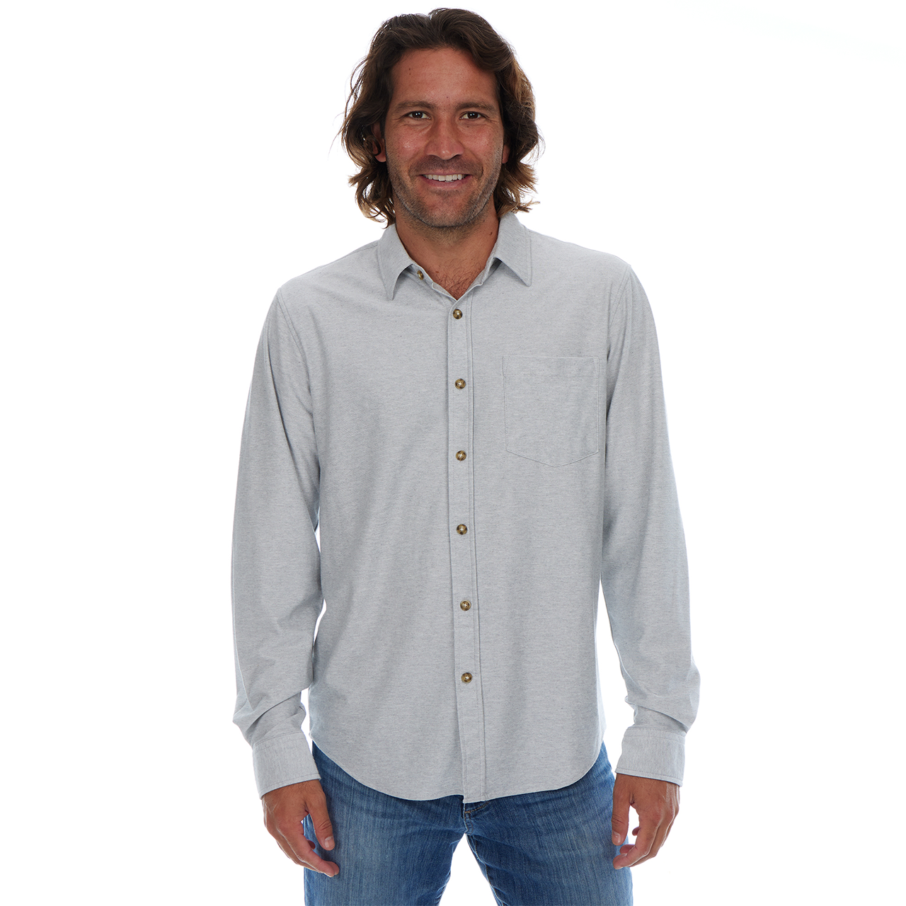 Alden Light Weight Stretch Pique Shirt