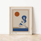 High Noon | Coastal Cowgirl Art Print