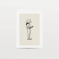 Music Lover Coastal Inspired Minimal Art Print