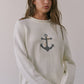 Coastal Anchor Knit Sweater