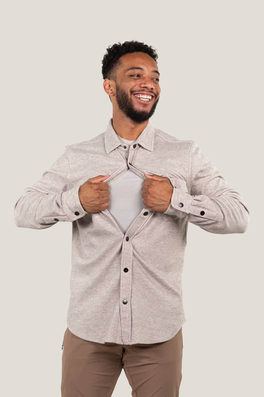 Sherman Fleece Button Up