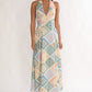 Raye Floral Tile Maxi Dress