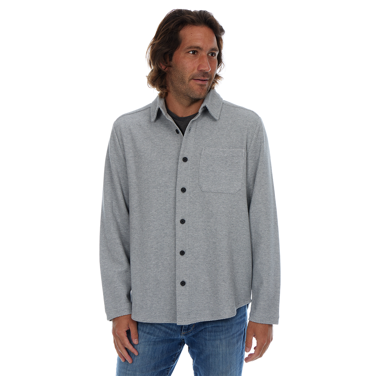 Damien Textured Shacket