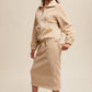 Janie Fleece Midi Skirt
