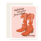 Not First Rodeo Birthday Card