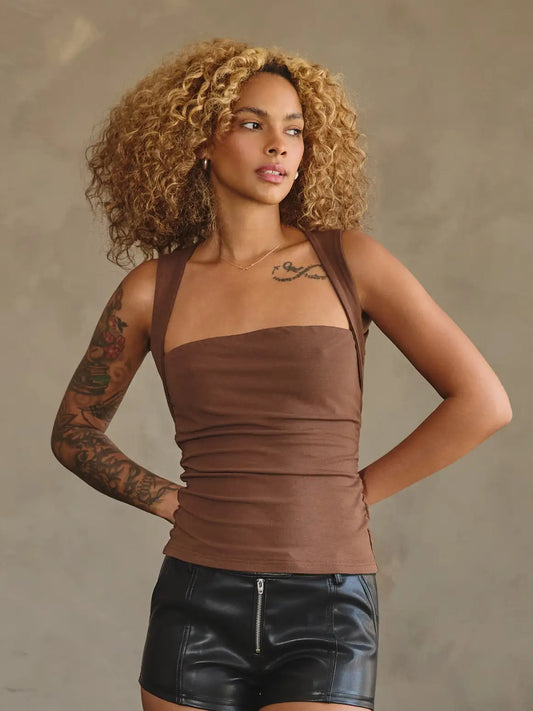 Darla Square Neck Top