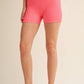 Paloma Gingham Print Biker Shorts