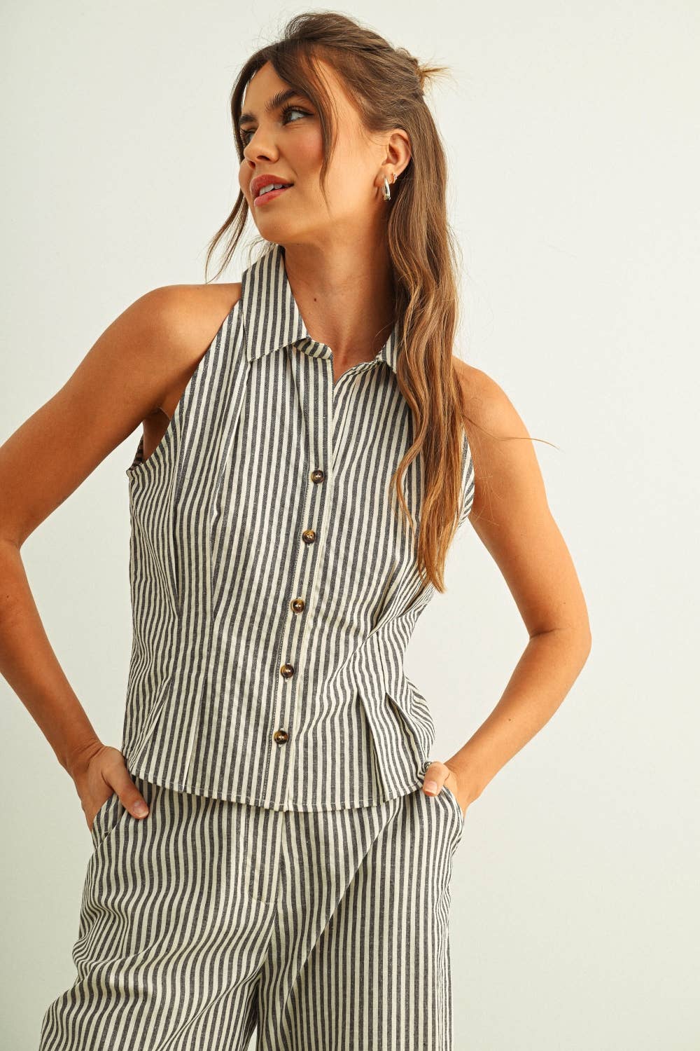Pepper Collared Blouse
