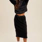 Janie Fleece Midi Skirt
