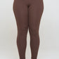 Annie High Waisted Leggings - Coffee Brown