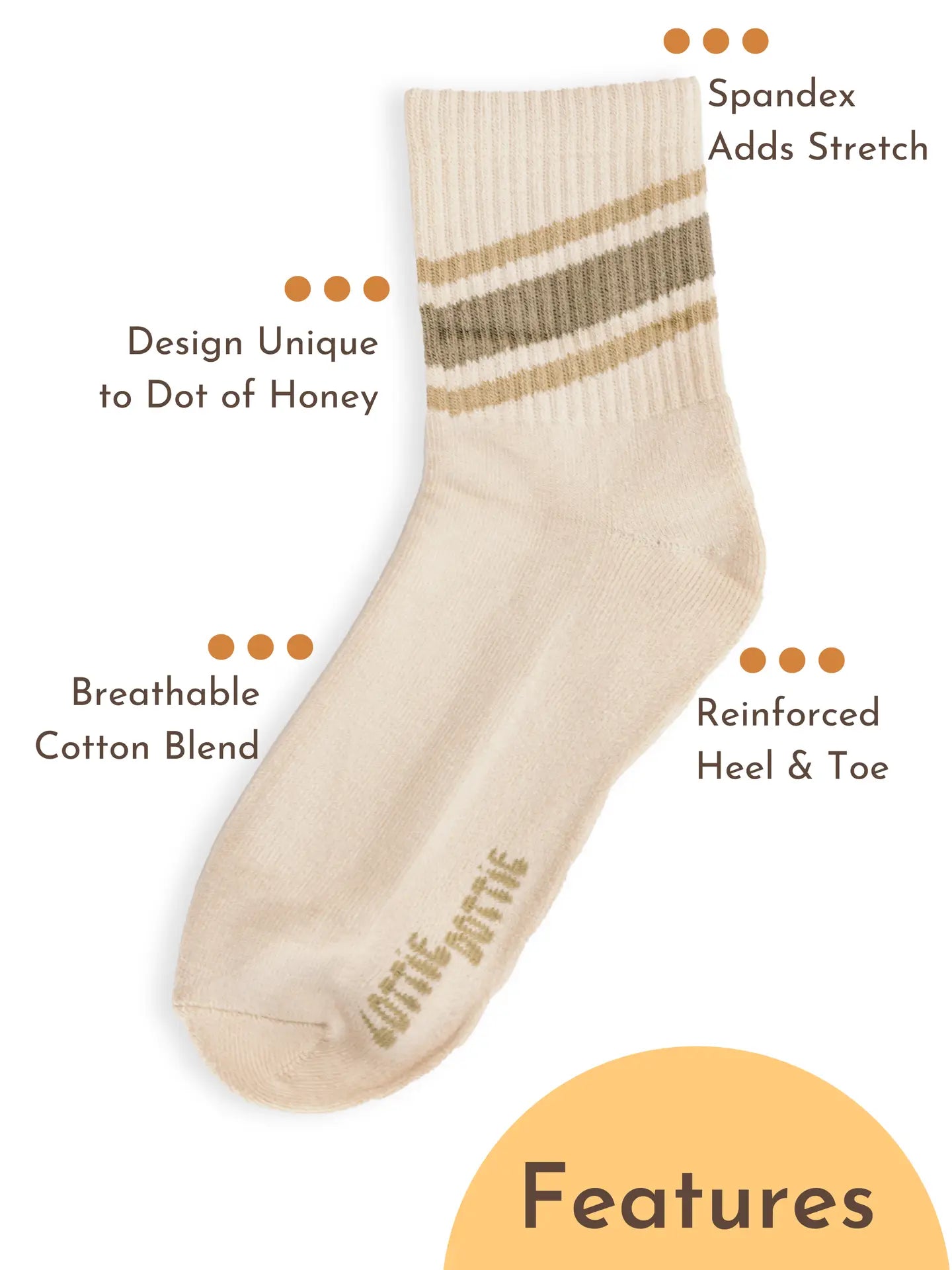 Womens Half-Crew Socks 2-Pack, Chill Pill Stripe Set